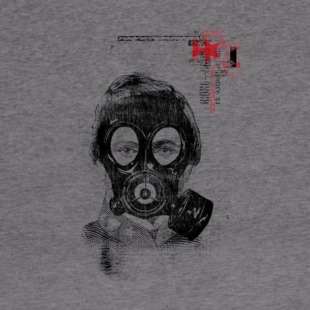 Gas Mask Man by RepubliRock